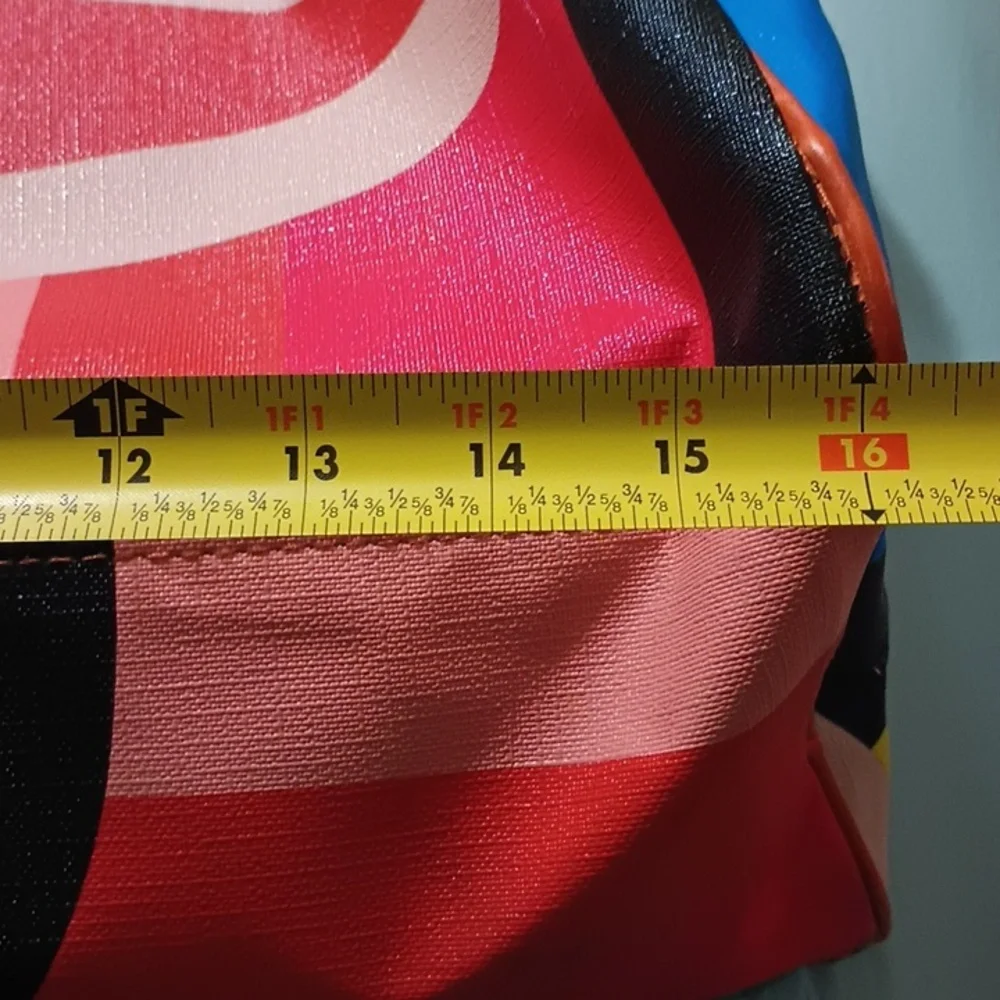 Paul Frank Colorful Monkey Print Bag